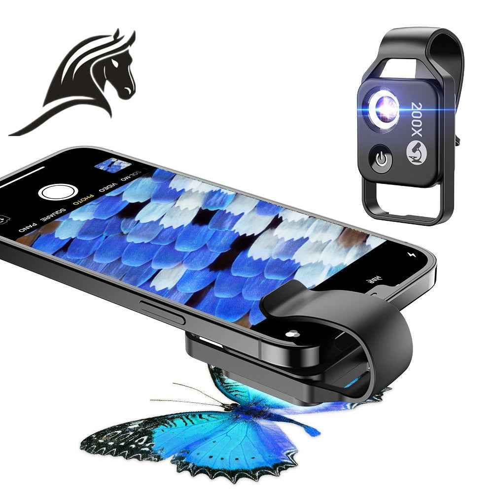 Apexel Portable Mobile Phone Microscope – HD Magnifying Glass Without CPL