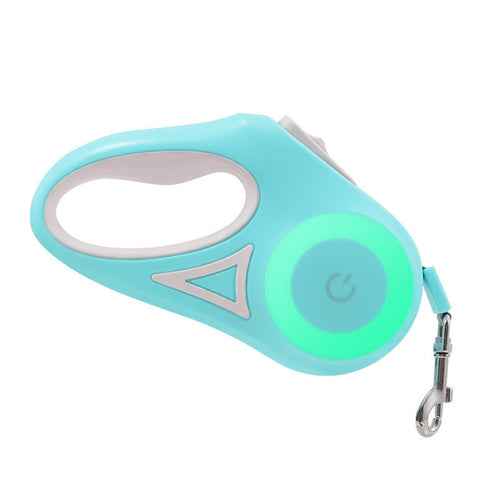 Dog Leash Retractable Leash And Dog Collar Spotlight Automatic Pet Dog