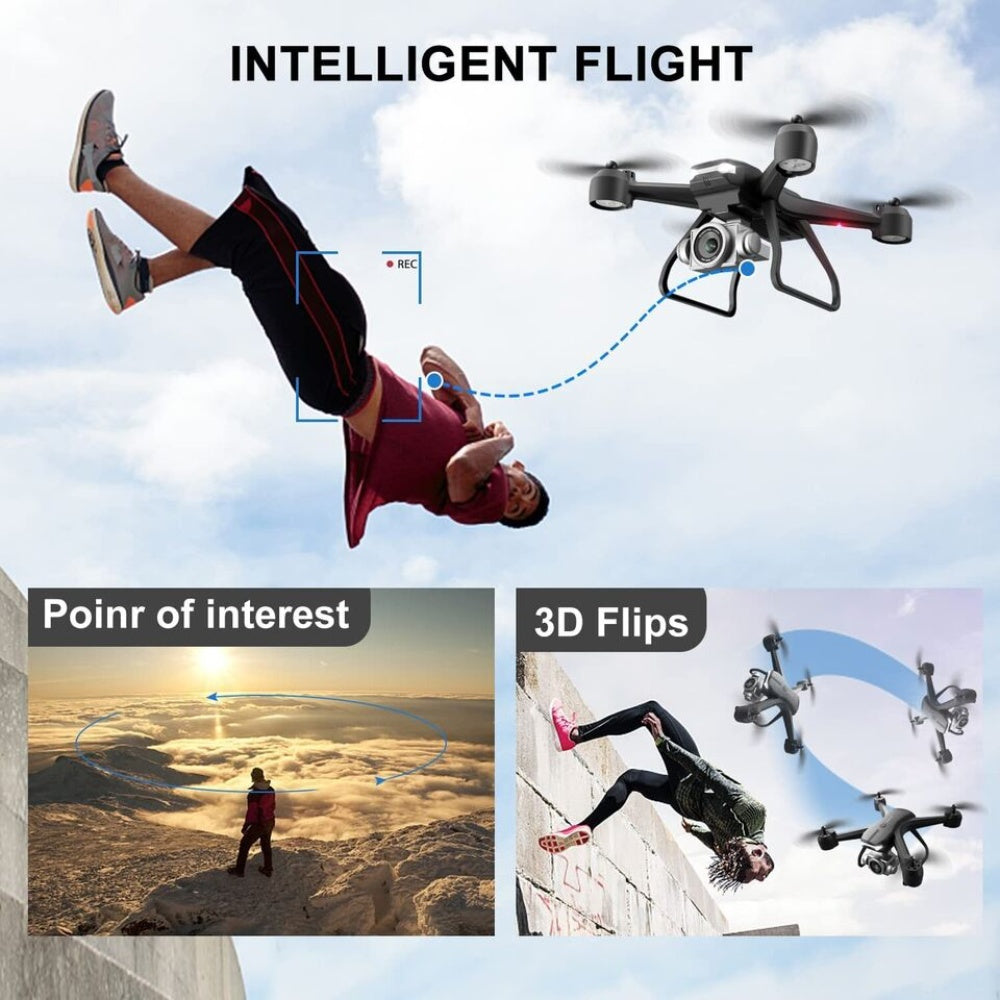 4DRC V14 drone for beginners and adults with 6K HD camera and long battery life
