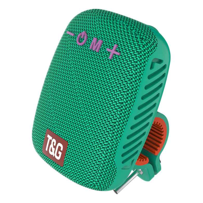 Cycling Bluetooth Speaker TWS Couplet Fabric Card Radio-Portable Waterproof Bluetooth Speaker for Outdoor Adventures