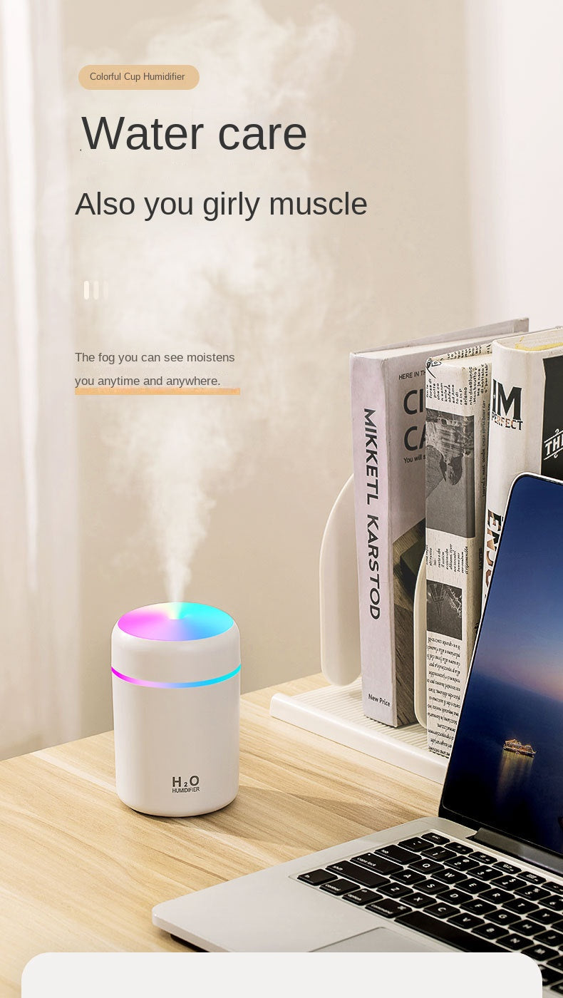 Aromatherapy humidifier machine with night light for home use
