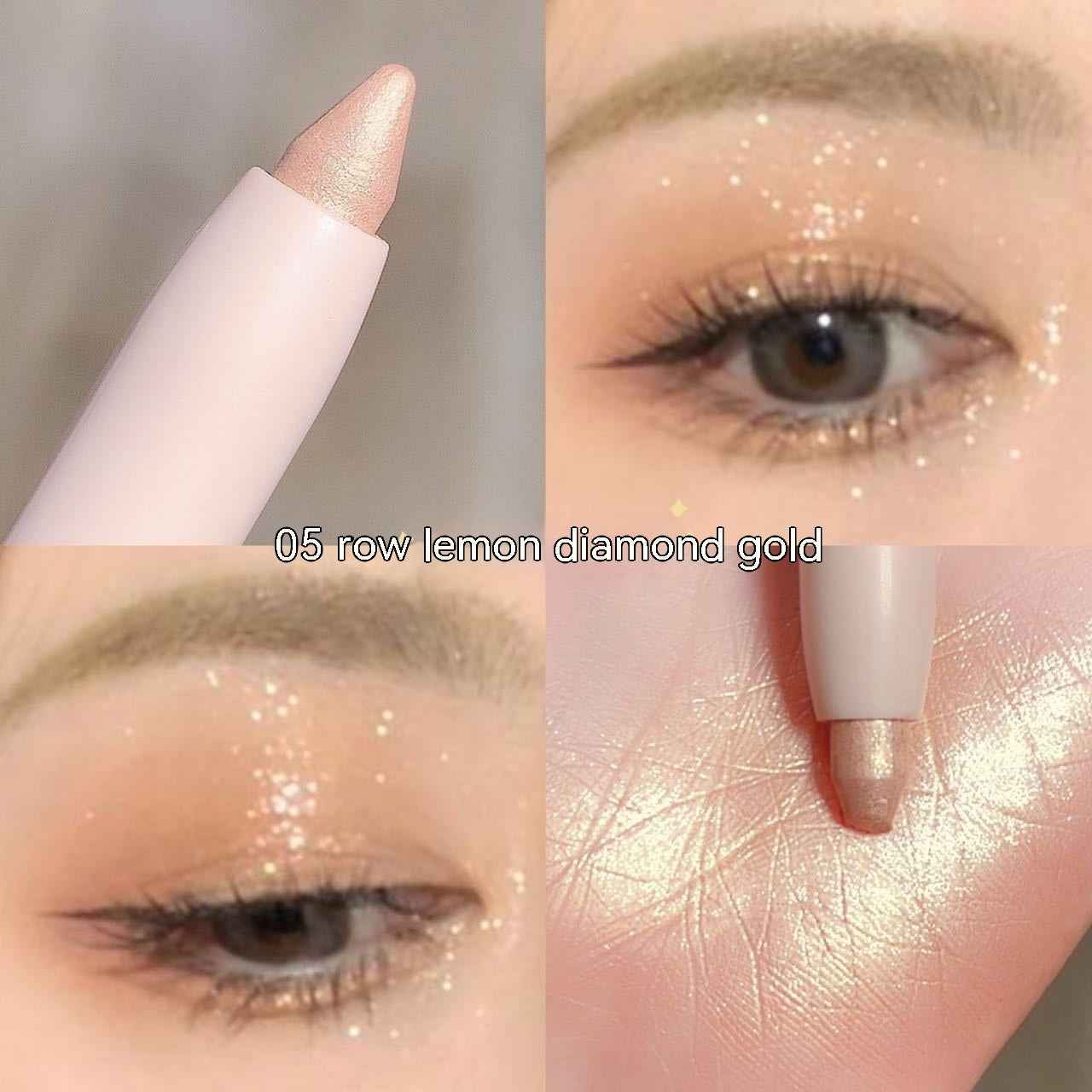 Crouching Silkworm Eyeliner Pen – Brightening, Waterproof & Long-Lasting Precision Makeup Liner for Perfect Eyes