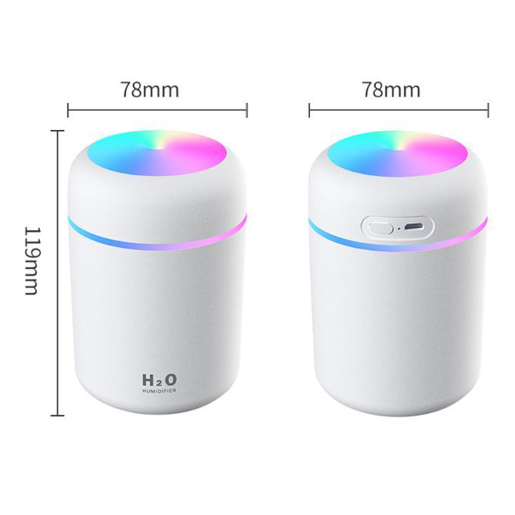 Portable Air Humidifier Aroma Essential Oil Diffuser for Car Home - Zerramart