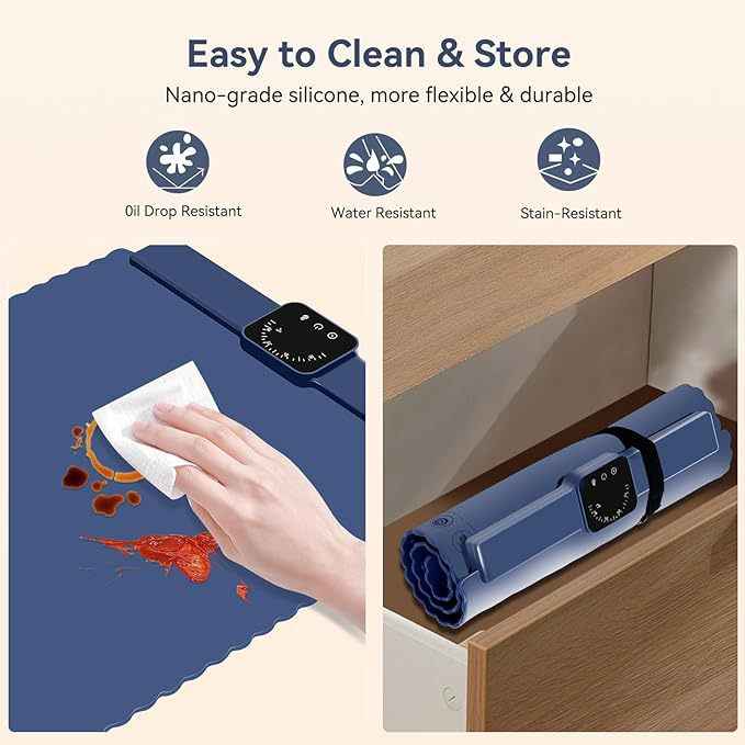 Flexible Folding Cutting Board Heat-Resistant Household Chopping Board for Hot Food & Kitchen Use, zerramart.online