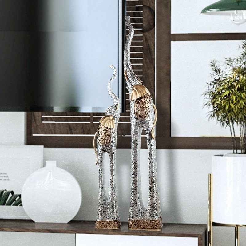 Creative Retro Elephant European Ornament for Home Décor - zerramart.online