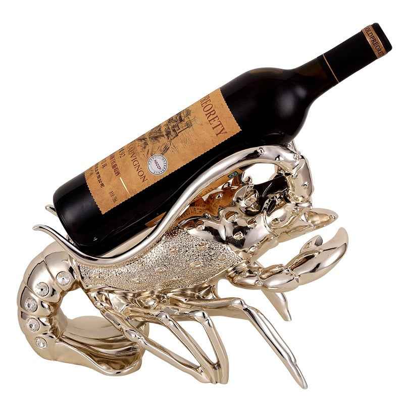 Handmade Lobster Wine Rack Crafts & Ornaments for Home Bar | Zerramart.online