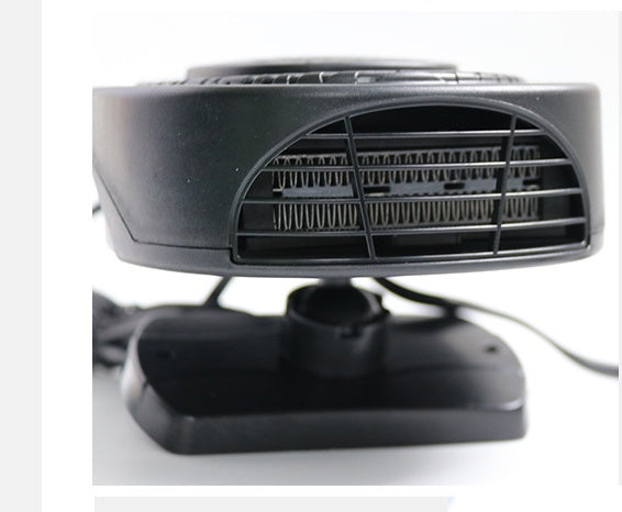 ZerraMart car fan heater with dual air modes
