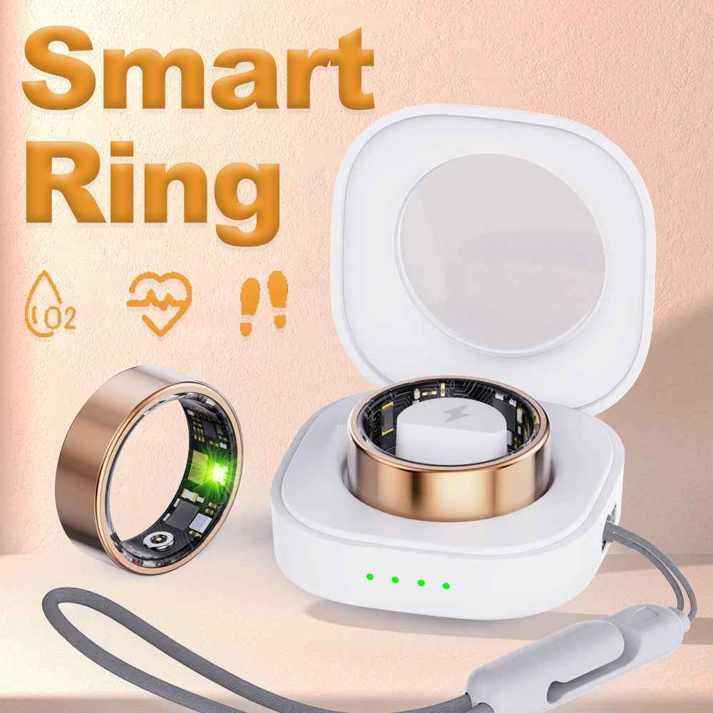 Smart Ring R11M-Heart Rate & Blood Oxygen Monitor,100+Fitness Modes,Cross-Border Health & Activity Tracker