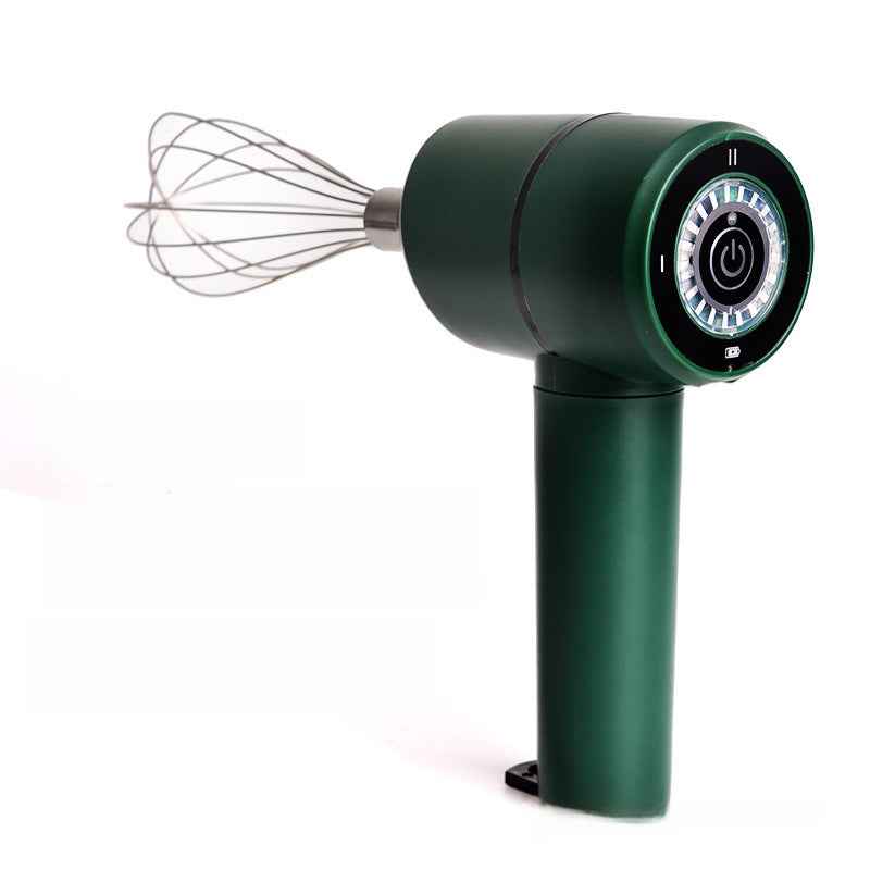 Stainless Steel Electric Egg Beater Adjustable Handheld Cream Mixer & Household Kitchen Whisk – Commercial Baking Tool