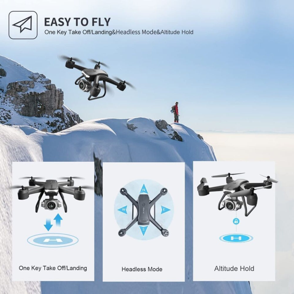 4DRC V14 Drone featuring 6K camera and Wifi FPV, ideal for beginners and enthusiasts