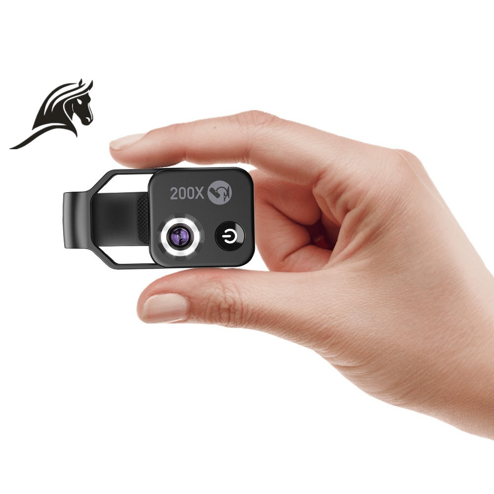 Apexel  Portable Mobile Phone Microscope – HD Magnifying Glass Without CPL