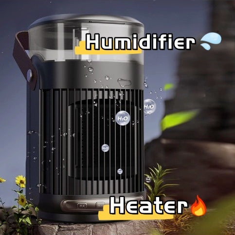 2 in 1 portable heater and indoor humidifier for home and office – Zerramart