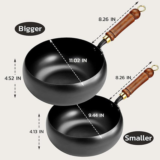 non-stick uncoated iron wok for healthy cooking.zerramart.online