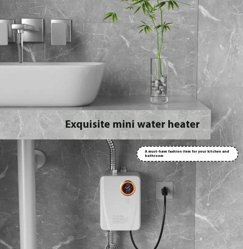 Compact water heater for small bathrooms - Zerramart