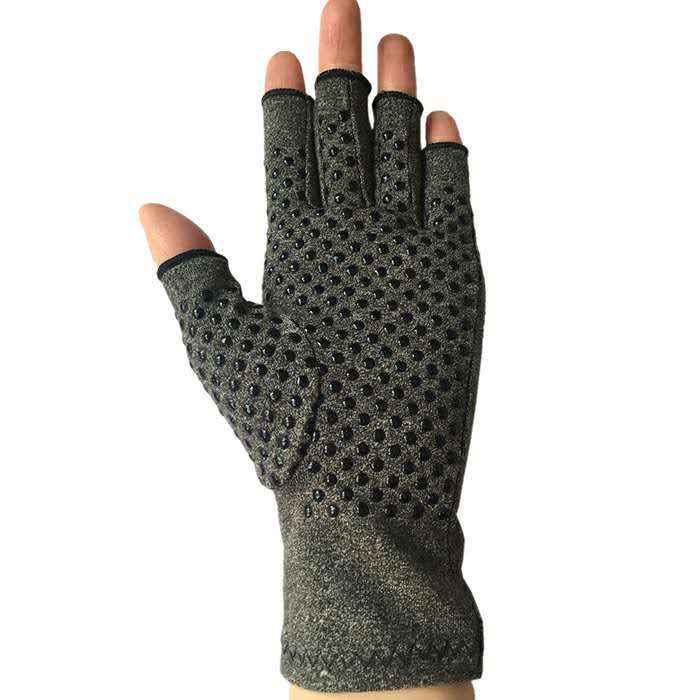 Half Finger Gloves for Comfortable Hand Support and Flexibility, Ideal for Arthritis, Carpal Tunnel, and Daily Wear