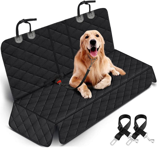 Dog car seat cover waterproof bench protector for trucks, SUVs, and cars