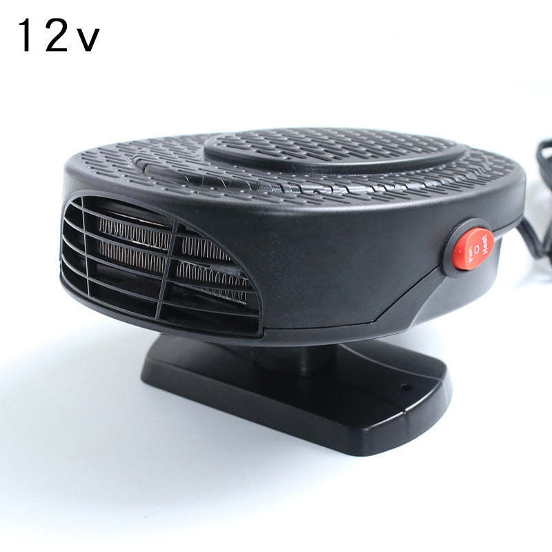Car winter heater with automatic temperature change