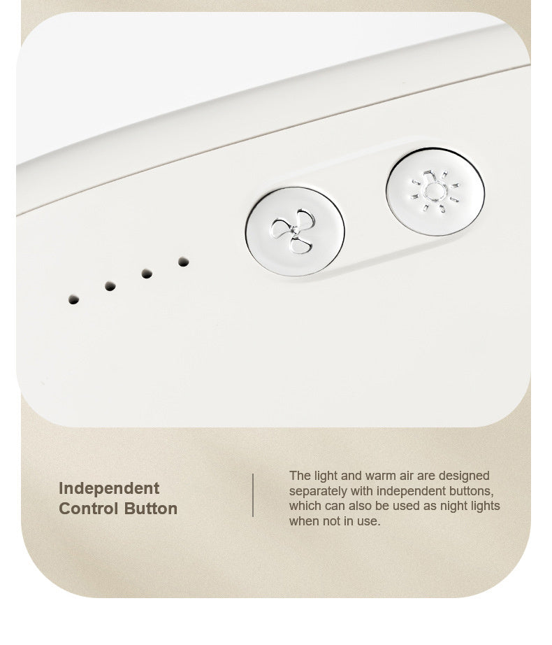 Easy-to-use small electric heater for home and office – Zerramart