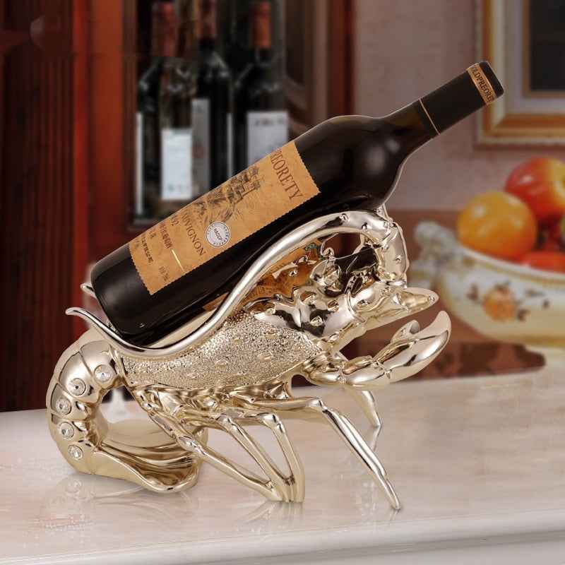 Handmade Lobster Wine Rack Crafts & Ornaments for Home Bar | Zerramart.online