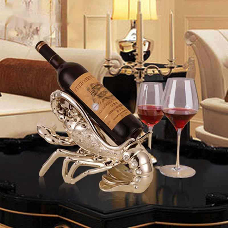 Handmade Lobster Wine Rack Crafts & Ornaments for Home Bar | Zerramart.online