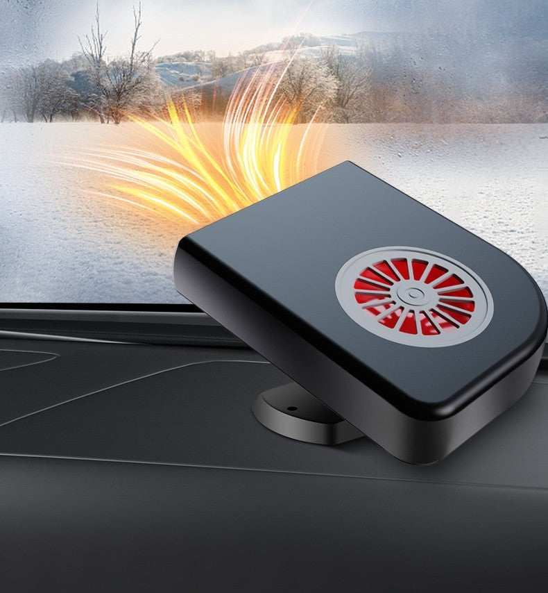 Energy-efficient car defrost fan for cold climates