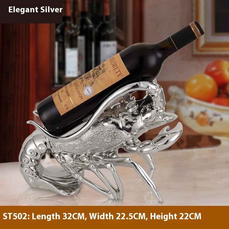 Handmade Lobster Wine Rack Crafts & Ornaments for Home Bar | Zerramart.online
